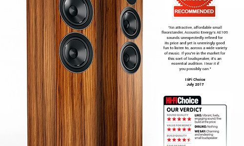 Hifi Choice: ACOUSTIC ENERGY AE 109 – „Empfehlung“