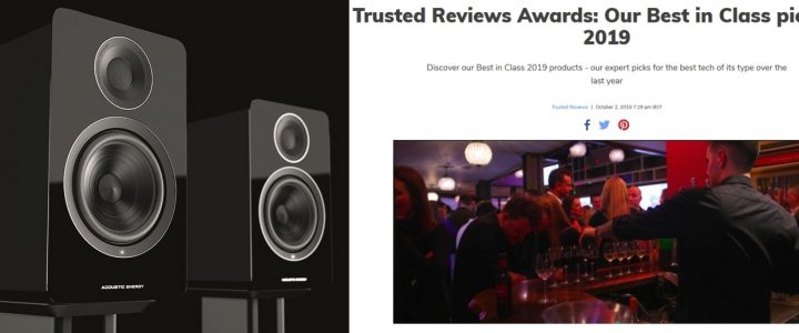 Trusted Review  „active speakers 2019“ ACOUSTIC ENERGY AE 1 Active