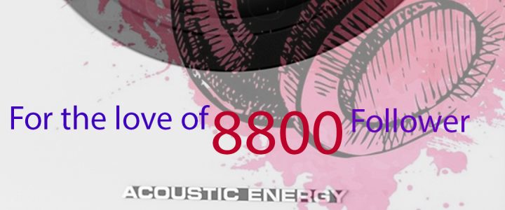 8800 Follower für ACOUSTIC ENERGY auf Instagram