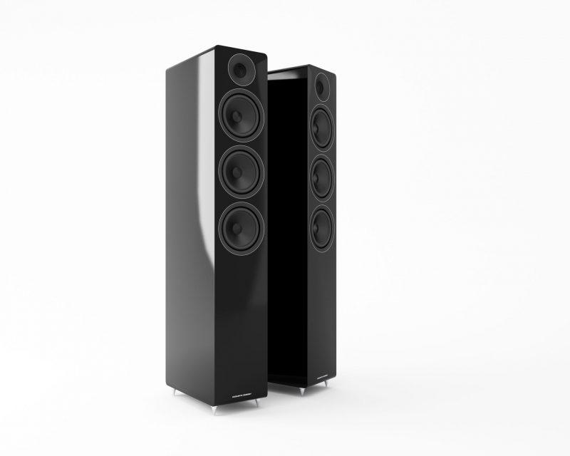 Acoustic Energy Standlautsprecher AE 320 Hochglanz Schwarz