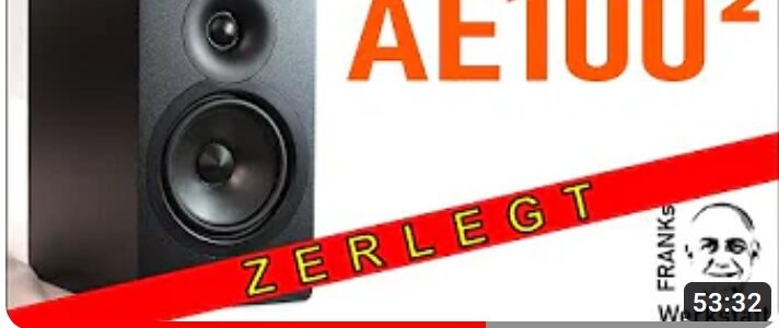 Video: Test Acoustic Energy AE 100² bei Frank