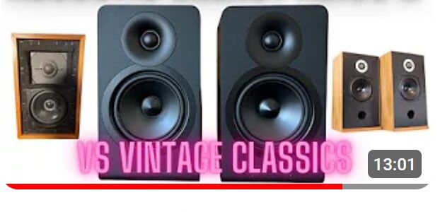 Video: Acoustic Energy AE100 2 V vintage classics speakers