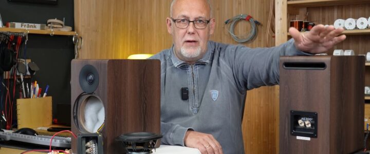 Video: Franks Werkstatt der Lautsprechertechnik über Acoustic Energy AE 300²
