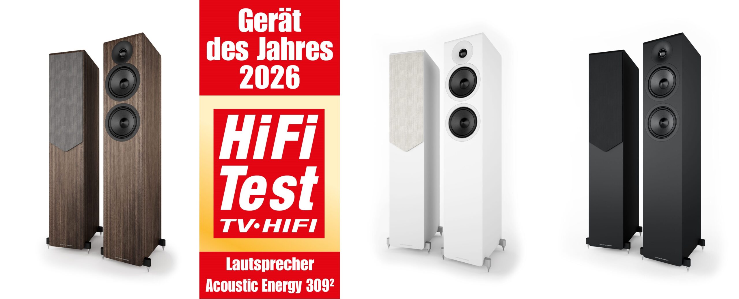 Mehr über den Artikel erfahren Lautsprecher des Jahres 2026: Acoustic Energy AE 309²