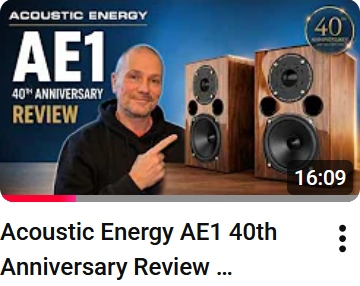 HiFi Review Hub: Martin ist begeistert von der Acoustic Energy AE1 40th Anniversary HiFi Review Hub: Martin ist begeistert von der Acoustic Energy AE1 40th Anniversary